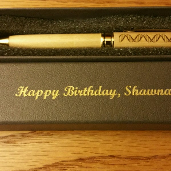 Pen Gift Box, Pen Custom Engraved Gift Box - Box only, Pen sold separately