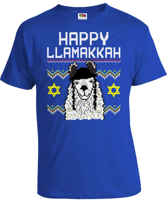 Funny Hanukkah Shirt Ugly Holiday T Shirt Jewish Gifts For Her | Etsy