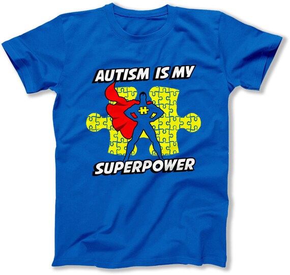 autism superhero shirt