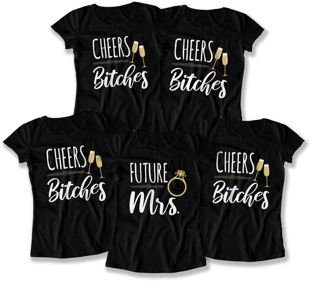 bride and bridesmaid t shirts