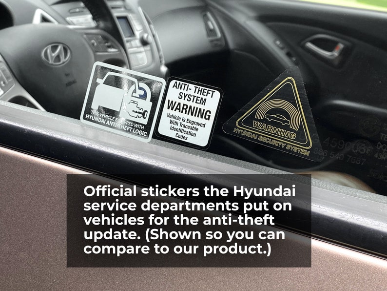 LOOKALIKE Hyundai or Kia Antitheft Vehicle / Car Alarm Etsy