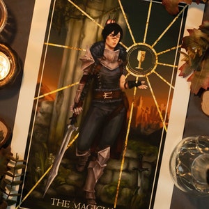 I - The Magician | Dragon Age Art Print | Tarot Card
