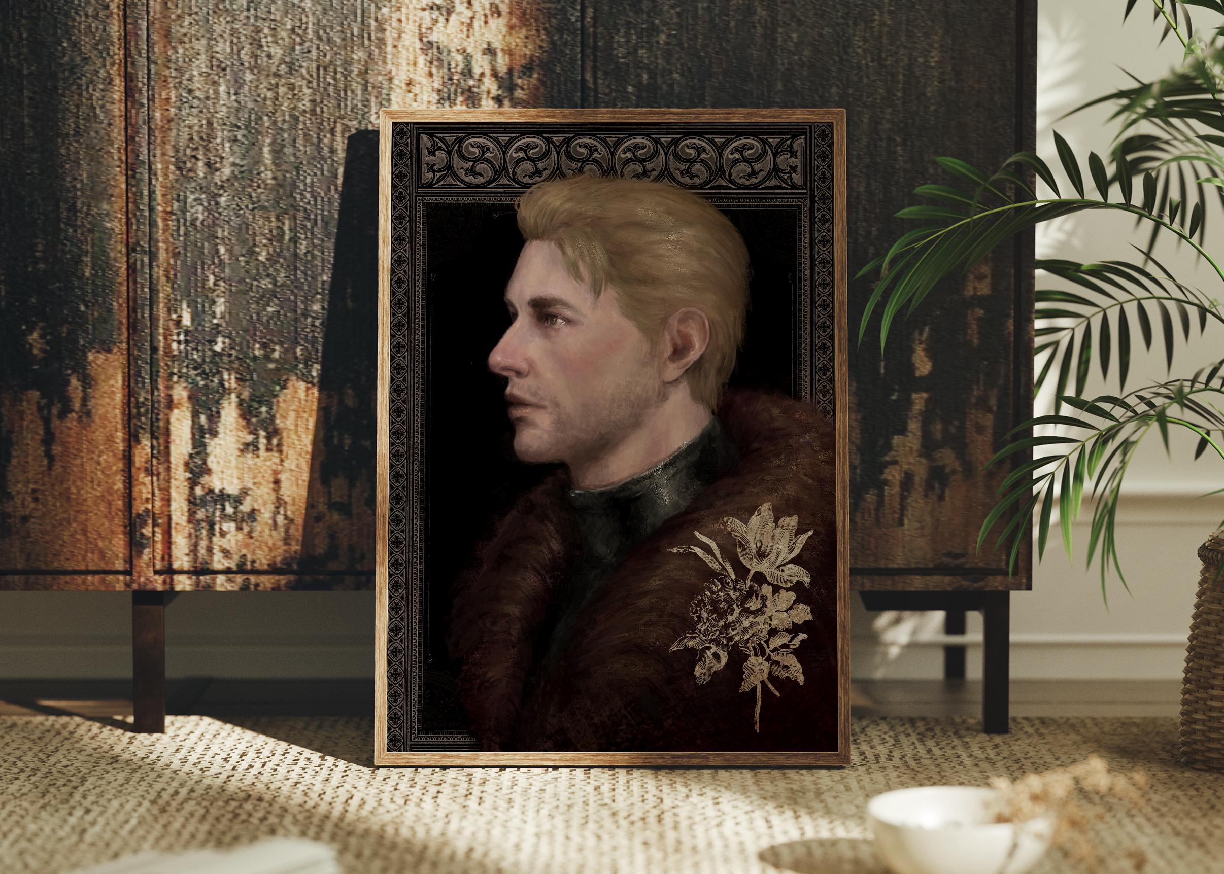 Cullen Rutherford | Dragon Age Art Print - Etsy