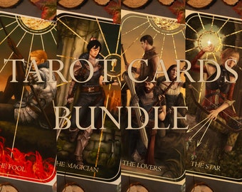 Dragon Age Art Print | Tarot Card Bundle