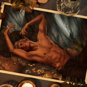 Zevran Arainai | Dragon Age inspired Art Print