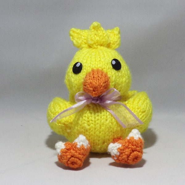 Final Fantasy Chocobo knit and crochet amigurumi plushie