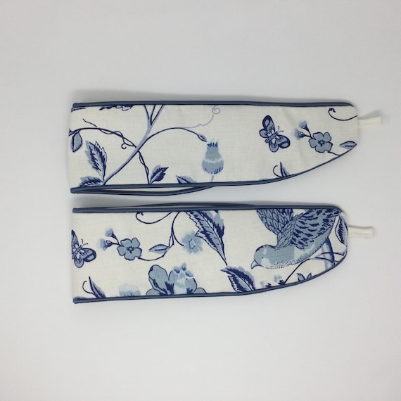 ローラアシュレイサマーパレスロイヤルブルーカーテン2枚で1組 ブルー