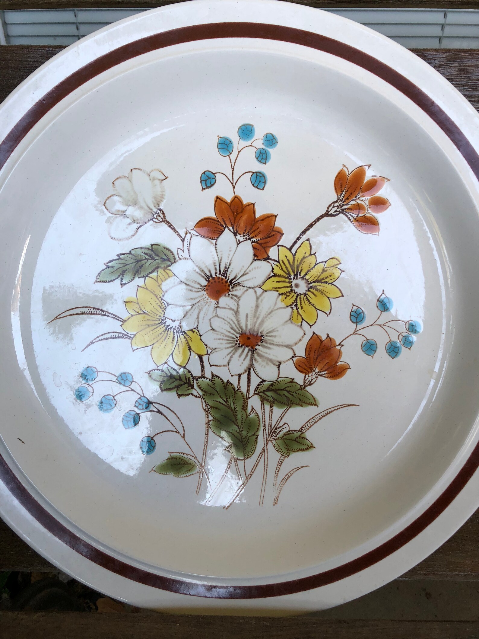 Vintage Stoneware Four Seasons Collectionearly SUMMER Dinner Etsy