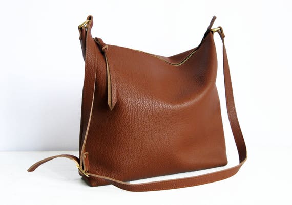 brown hobo crossbody bolsa