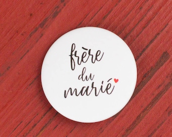 Badge Frère du marié