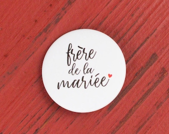 Broeder van de Bruid Badge