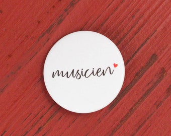 Badge mariage Musicien