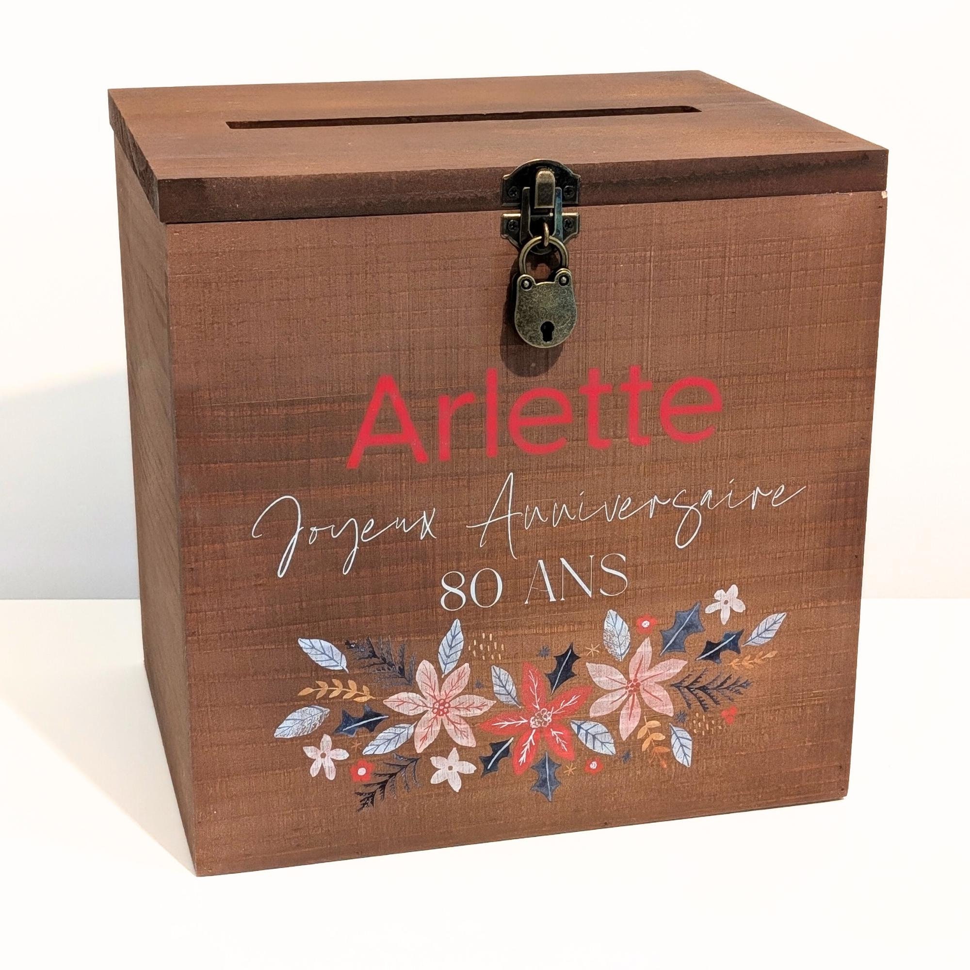 Urne De Mariage Personnalisée En Bois - Une Touche Élégante Pour Votre Grand Jour