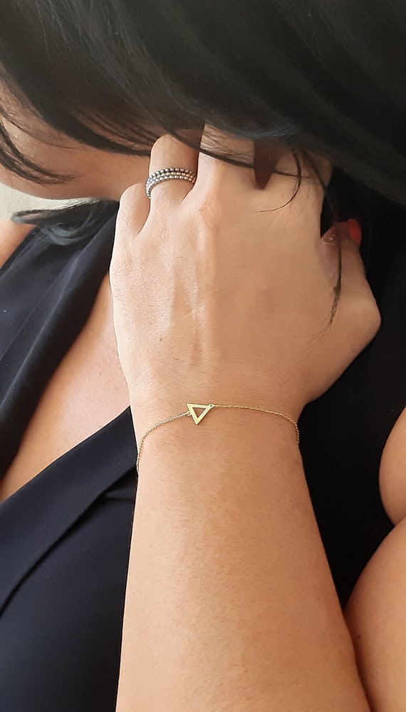 Simple Fashion Hollow Triangle Arm Bracelet in 2024 | Arm cuff jewelry,  Cuff jewelry, Arm bracelets