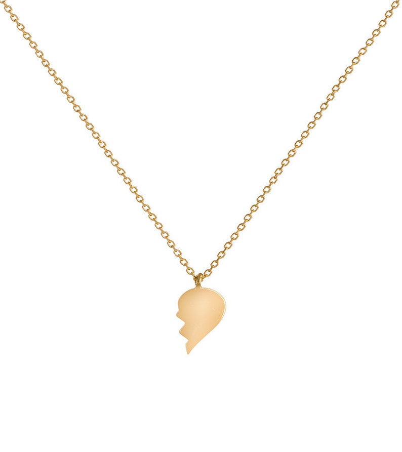 unique mothers day gift Single wing necklace in yellow gold Angel half wing everyday necklace Dainty 14k solid gold thin chain