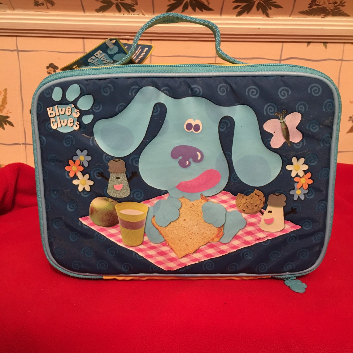 1999 Blues Clues Insulated Lunch Box Set Etsy