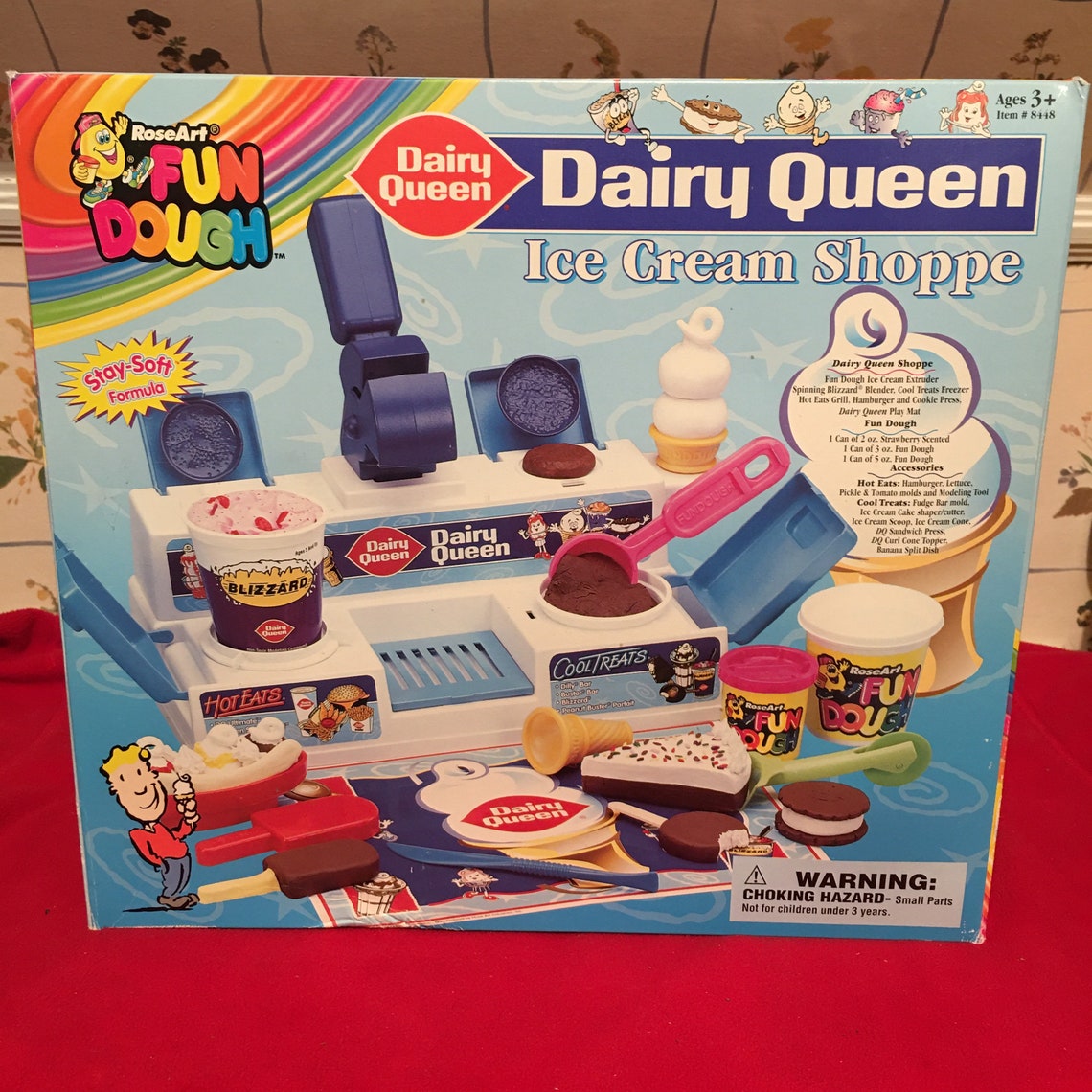 RARE Fun Dough Dairy Queen Ice Cream Shoppe Etsy