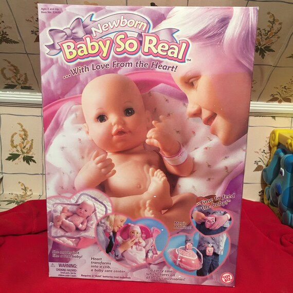 2000 Newborn Baby So Real Doll Set Etsy