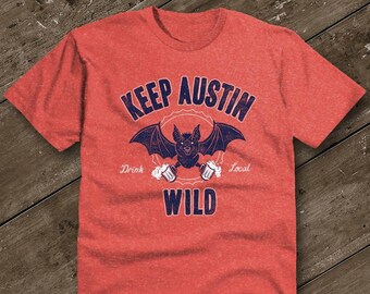 Garder Austin Wild Heather rouge T-Shirt