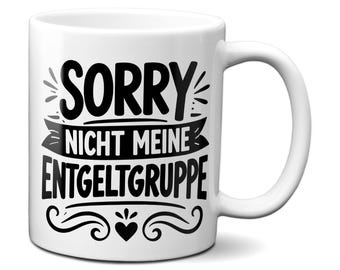 TassenKing Koffiemok “Sorry, niet mijn expertise” V1