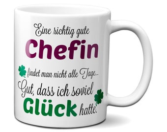 Eine gute Chefin... - Tasse -Kaffeebecher - Geschenk