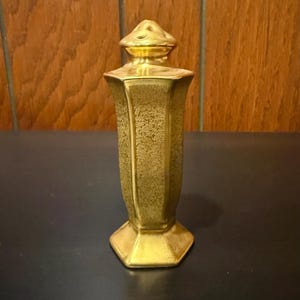 Vintage Pickard Gold Salt or Pepper Shaker