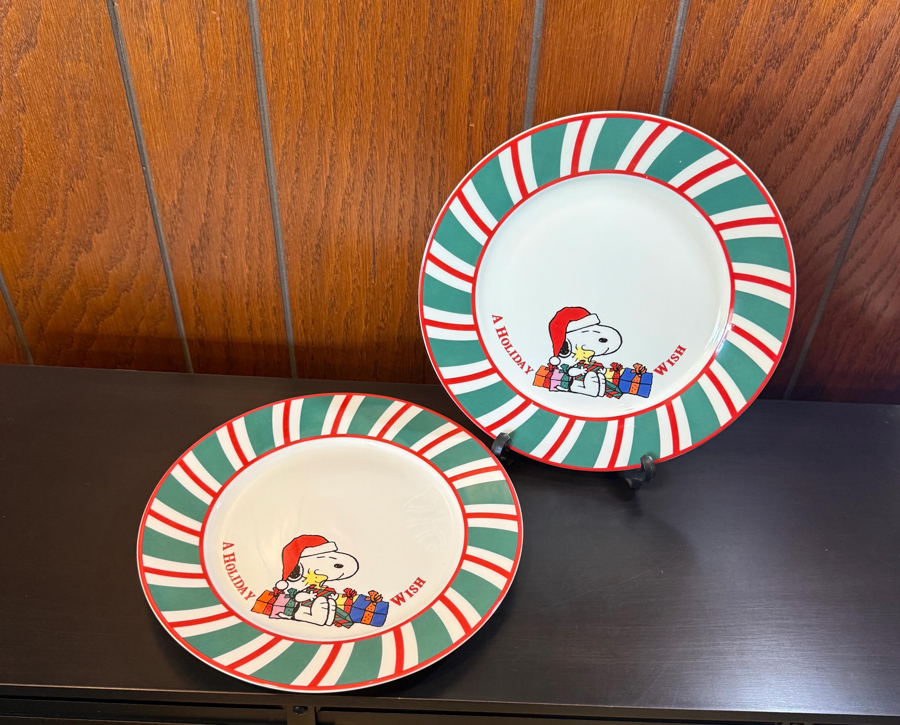 Vintage Snoopy Plate - Etsy