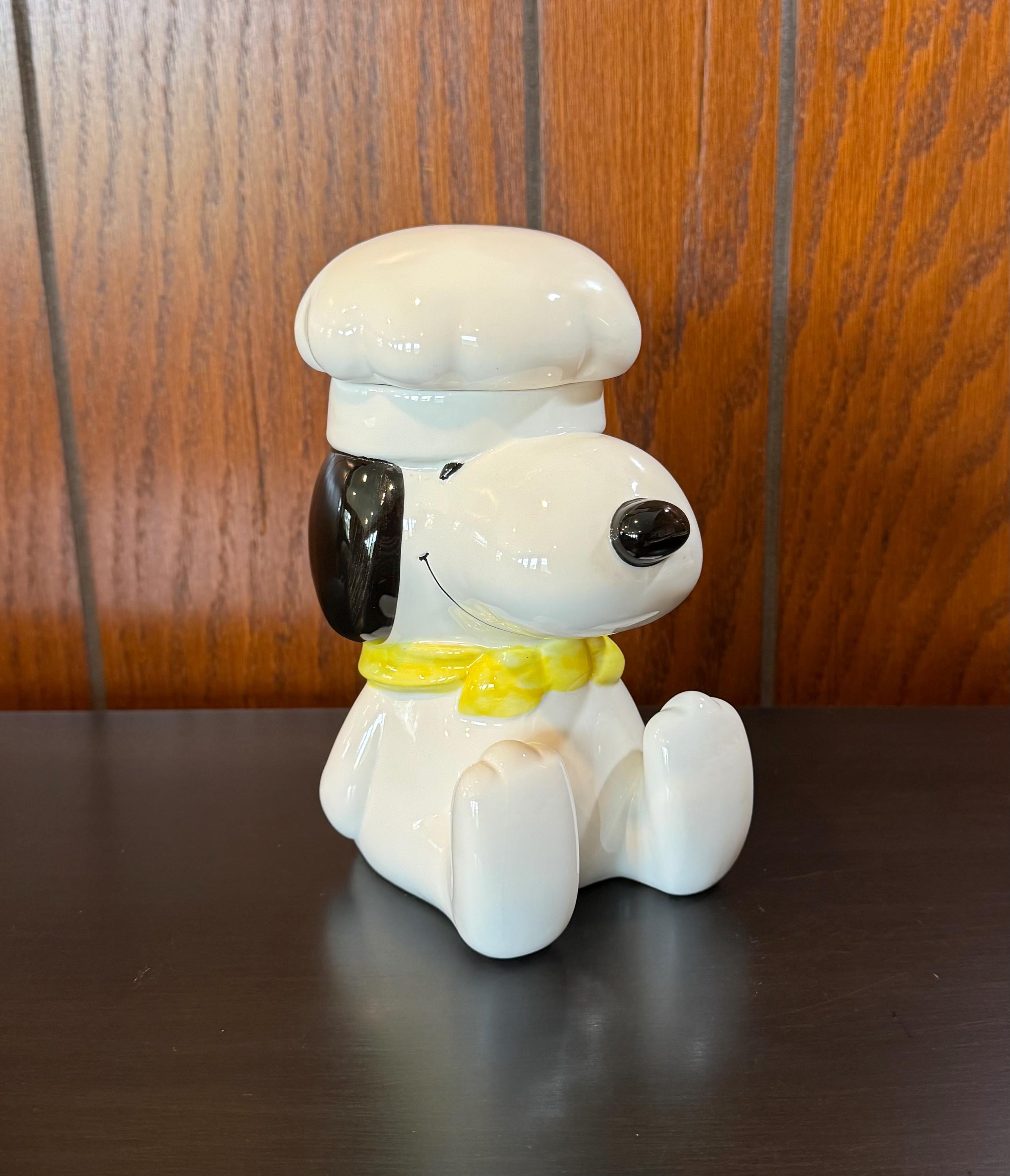 Vintage Snoopy Cookie Jar - Etsy