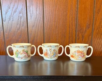 Your Choice Bunnykins 2 Handled Mugs - Tea Time, Christening, Doll House