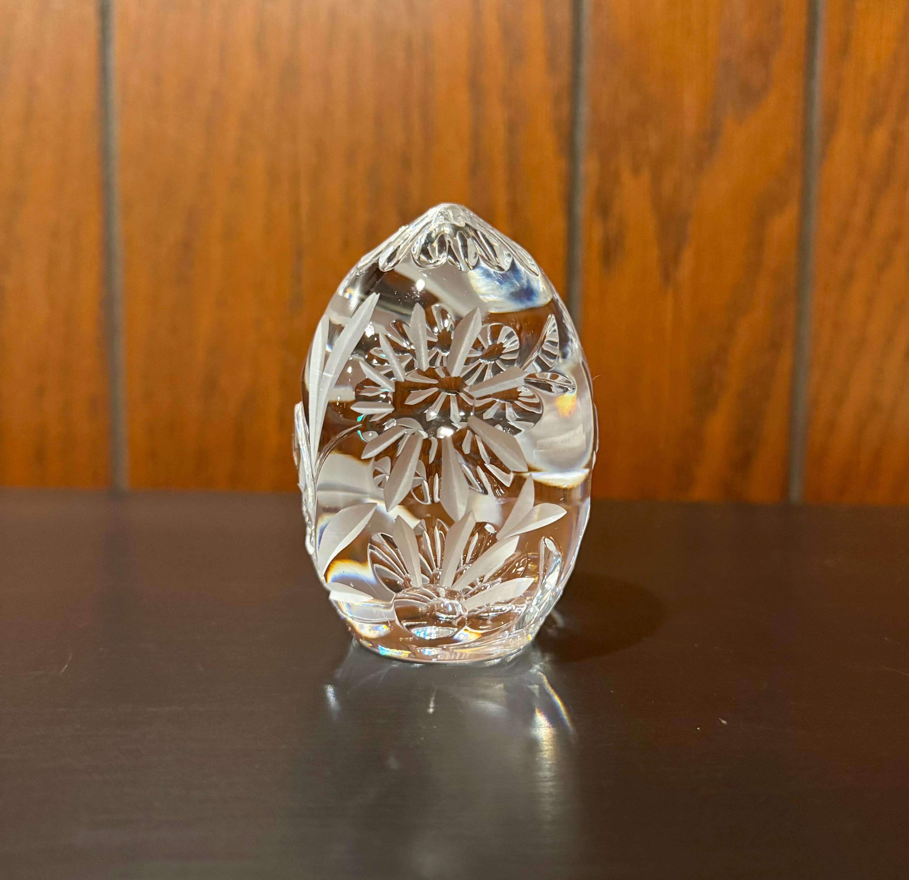 POLONIA LEAD CRYSTAL琥珀 ハンドカットグラス エッグカップ Polonia Lead Crystal - Etsy