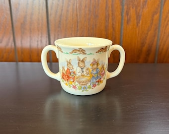 Bunnykins "Celebrate Your Christening" 2 Handled Ceramic Mug