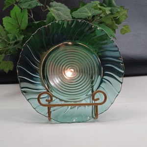Jeannette Glass 1937 Ultramarine Blue 9&quot; Dinner Plate