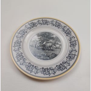 Vintage Villeroy & Boch Audun Ferme Porzellan 21 cm Salatteller