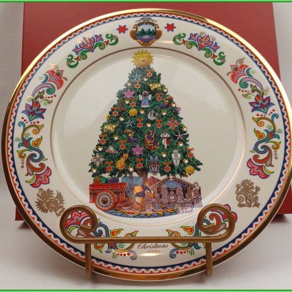 Lenox Christmas Collector Plate Etsy