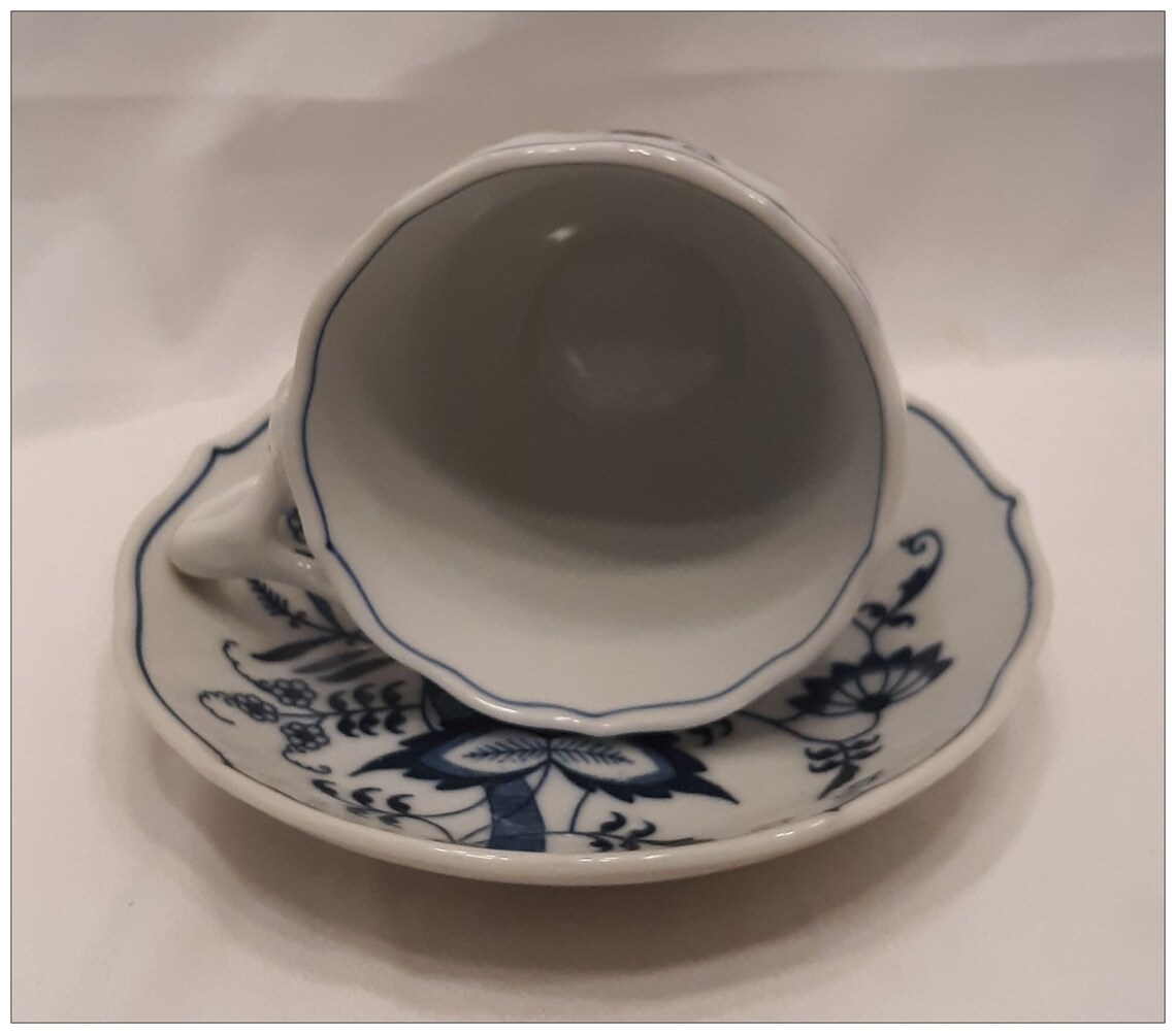 blue danube cup and saucer