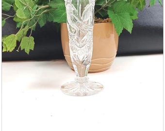 Hofbauer- Lead Crystal- Germany- Vase- Echt Bleikristall- Byrdes
