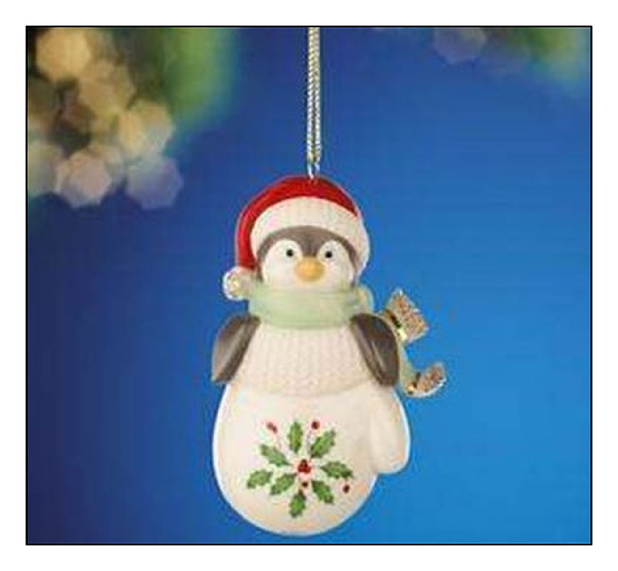 Lenox Christmas Ornament Holiday Penguin NEW in Box Etsy