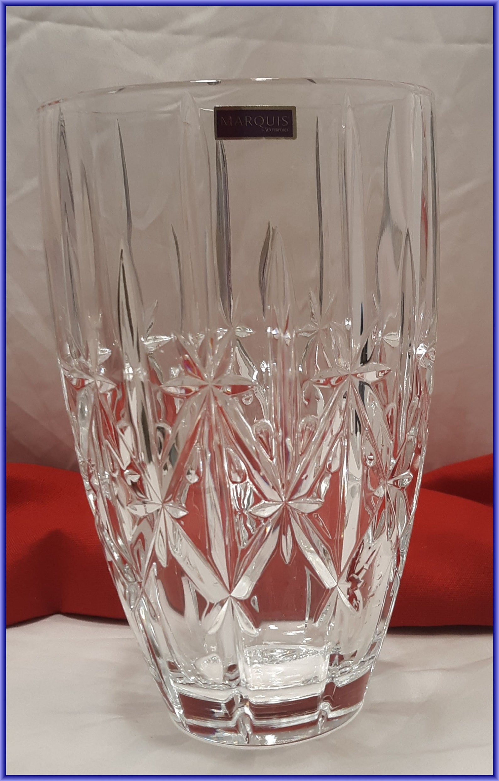 Waterford Crystal Marquis Sparkle Flower Vase New Etsy