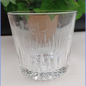 Princess House Heritage  5 1/2"   Ice Bucket Blown Glass Crystal