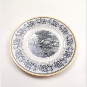 Plato de ensalada Audun Ferme de Villeroy & Boch, porcelana, 21,5 cm (8 1/2"), fabricado en Alemania.