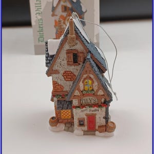 Christmas Ornament  Department 56 Dickens Village  TILY&#39;S BOILED SWEETS&#39; 6002257  New in Box