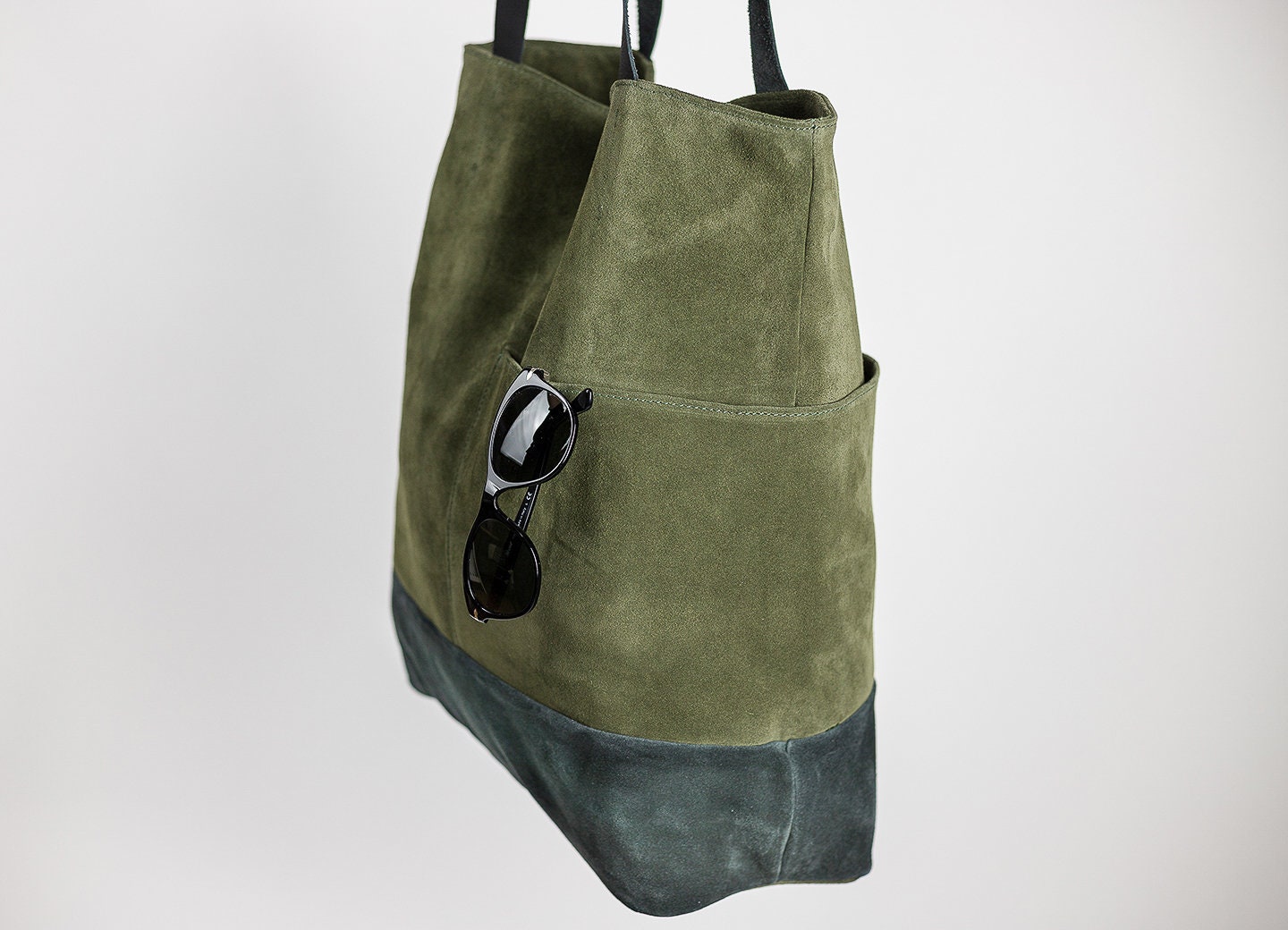 olive green bag