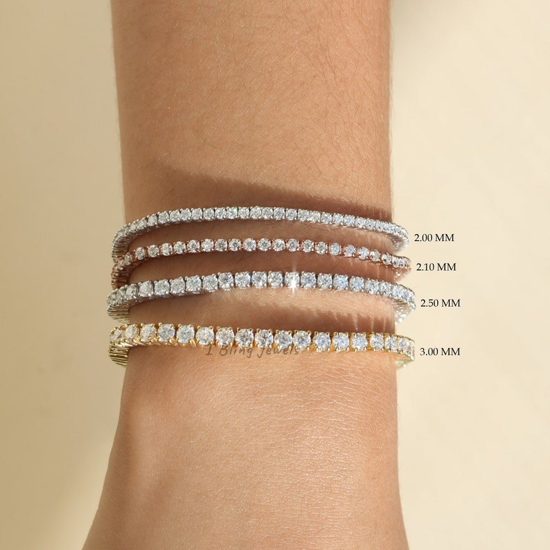  Vòng tay Moissanite