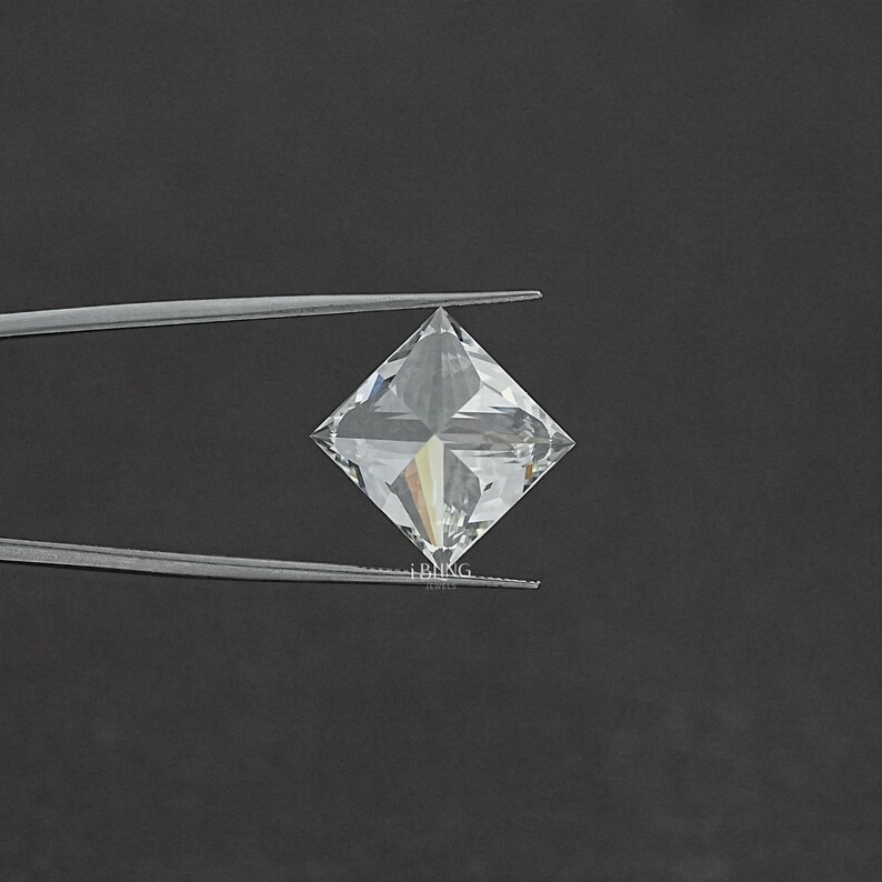 Princess Cut Lab Grown Loose Diamond For Personalized Jewelry / IGI Certified Diamond For Solitaire Jewelry Making / Wedding Gift For Her