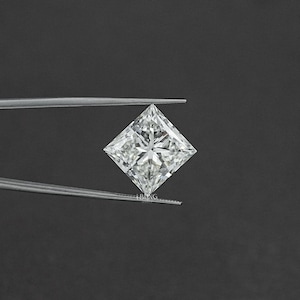 Princess Cut Lab Grown Loose Diamond For Personalized Jewelry / IGI Certified Diamond For Solitaire Jewelry Making / Wedding Gift For Her