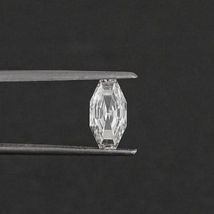 Step Cut Octagon Cut Man Made Loose Diamond / Lab Grown Loose Diamond For Custom Jewelry Making / Solitaire Made To Order Jewelry For Women