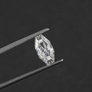 Step Cut Octagon Cut Man Made Loose Diamond / Lab Grown Loose Diamond For Custom Jewelry Making / Solitaire Made To Order Jewelry For Women