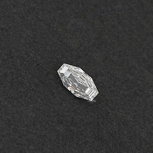 Step Cut Octagon Cut Man Made Loose Diamond / Lab Grown Loose Diamond For Custom Jewelry Making / Solitaire Made To Order Jewelry For Women