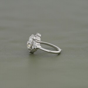 5.00 CT Round Cut Lab Grown Diamond Solitaire Engagement Ring / IGI Certified Man Made Diamond Wedding Ring / Maid Of Honor Gift For Her