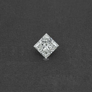 Princess Cut Lab Grown Loose Diamond For Personalized Jewelry / IGI Certified Diamond For Solitaire Jewelry Making / Wedding Gift For Her